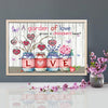 A Garden Of Love Grows In Grandma's Heart Personalized Poster, Personalized Mother's Day Gift for Nana, Grandma, Grandmother, Grandparents - PT017PS05 - BMGifts