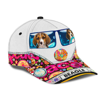 Beagle Classic Cap, Gift for Hippie Life, Hippie Lovers - CP578PA - BMGifts