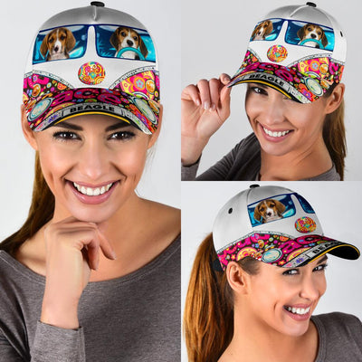 Beagle Classic Cap, Gift for Hippie Life, Hippie Lovers - CP578PA - BMGifts