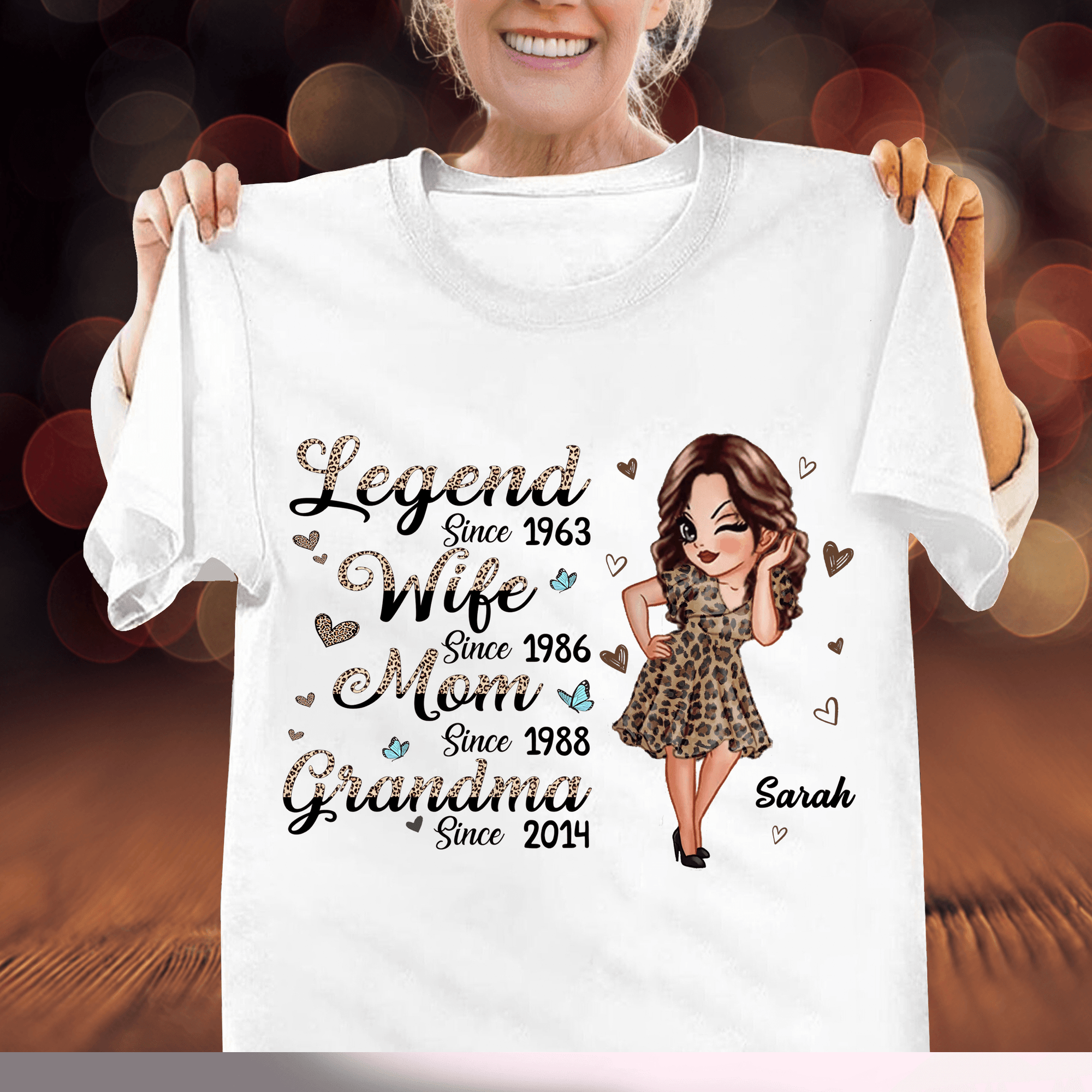 Personalized Gift For Grandma From Grandkids, Mother's Day Gifts