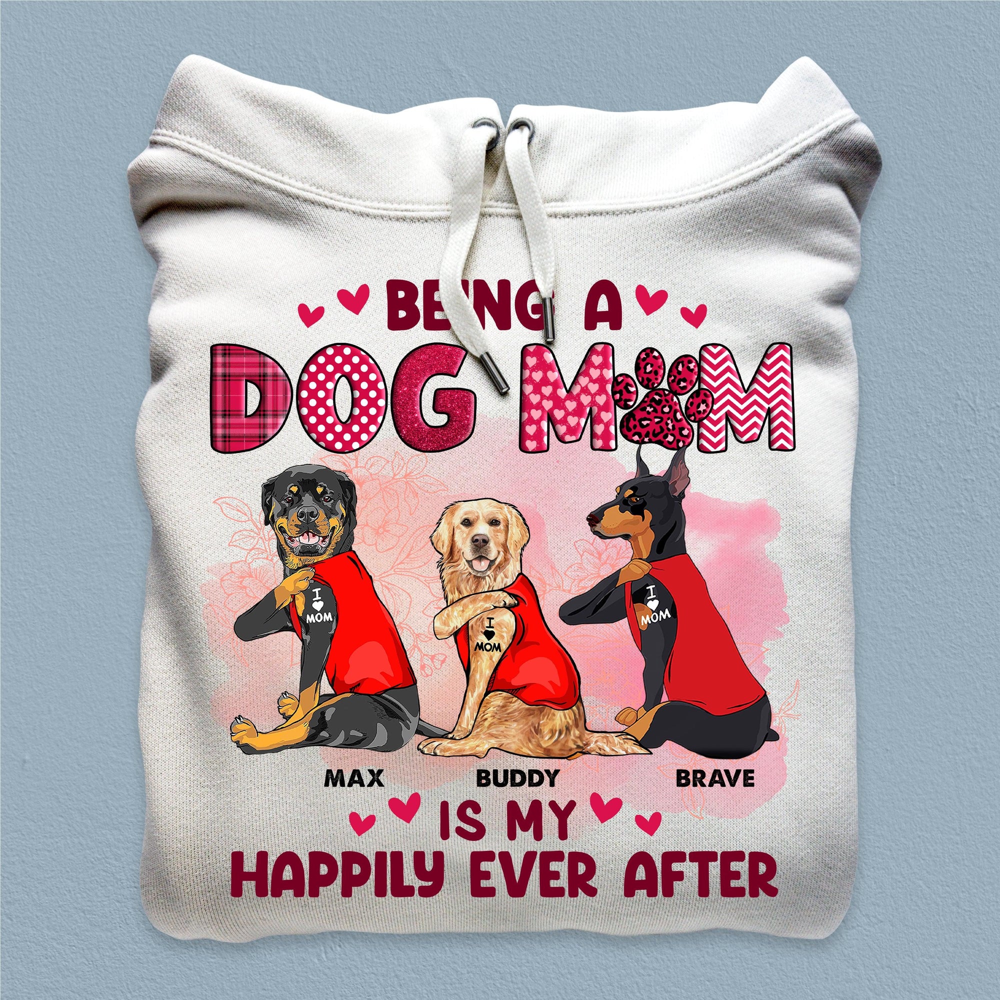 dog mom and dog dad shirts