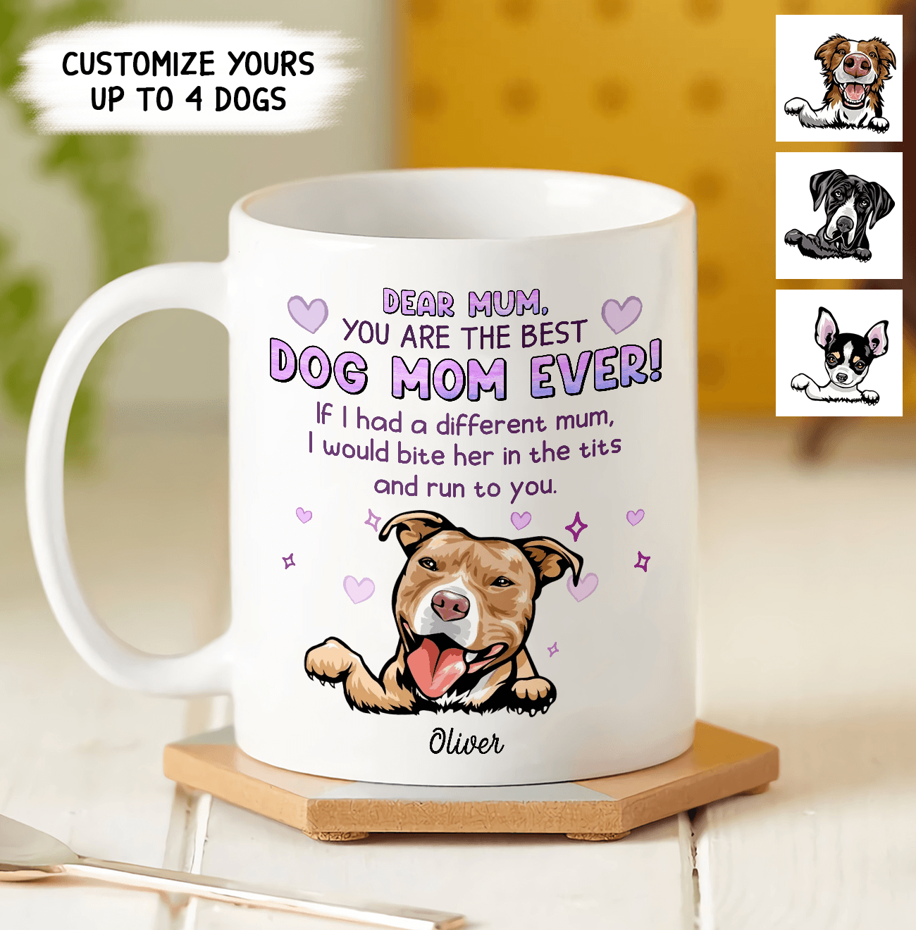 Amazon Dear Dog Dad Mug Dog Dad Mug Outlet
