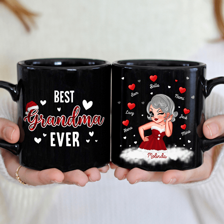 Best moms make the best nanas or grandmas personalized coffee mug with  photo option