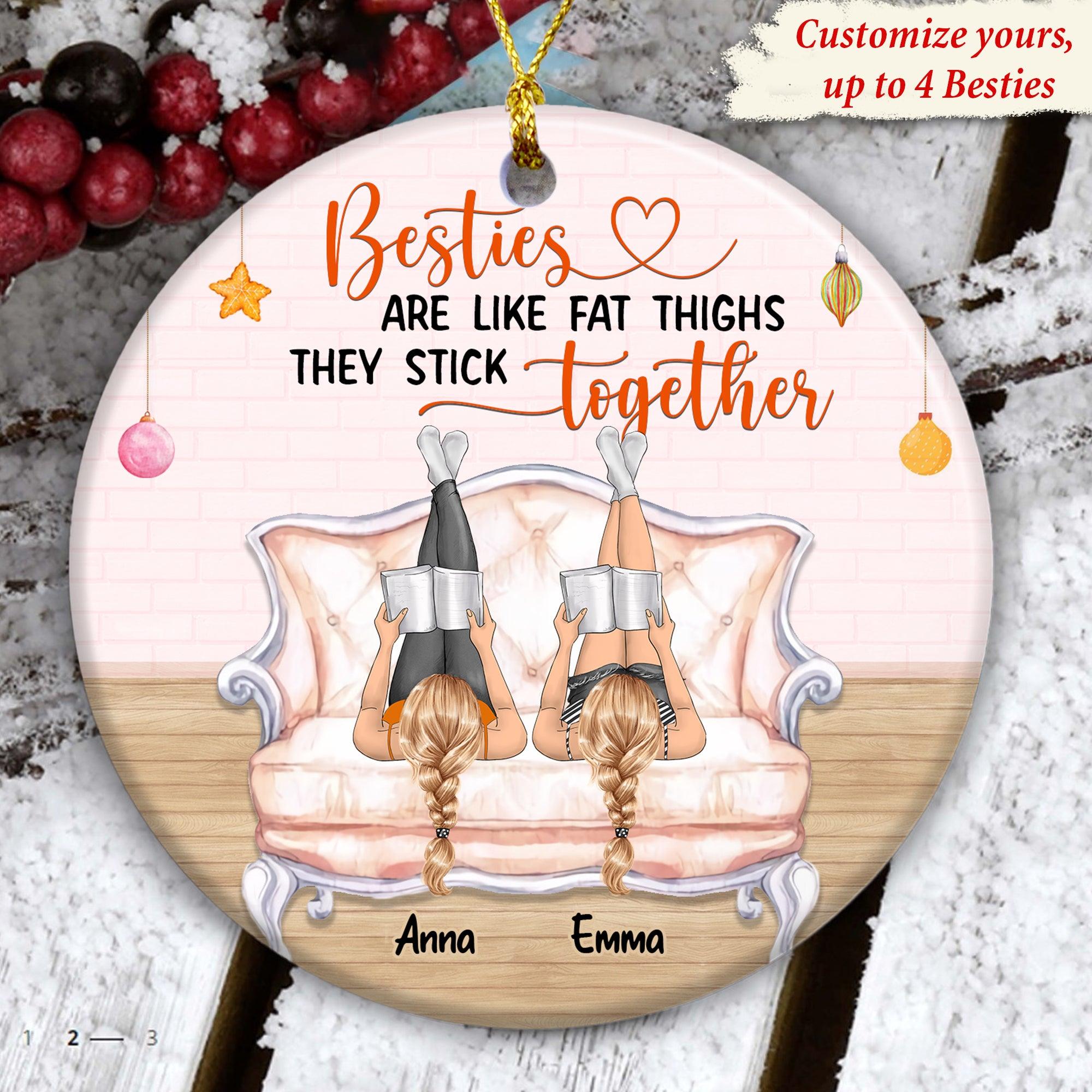 Best Friends Stick Together Friendship Quote Cactus Gift – Jen Downey