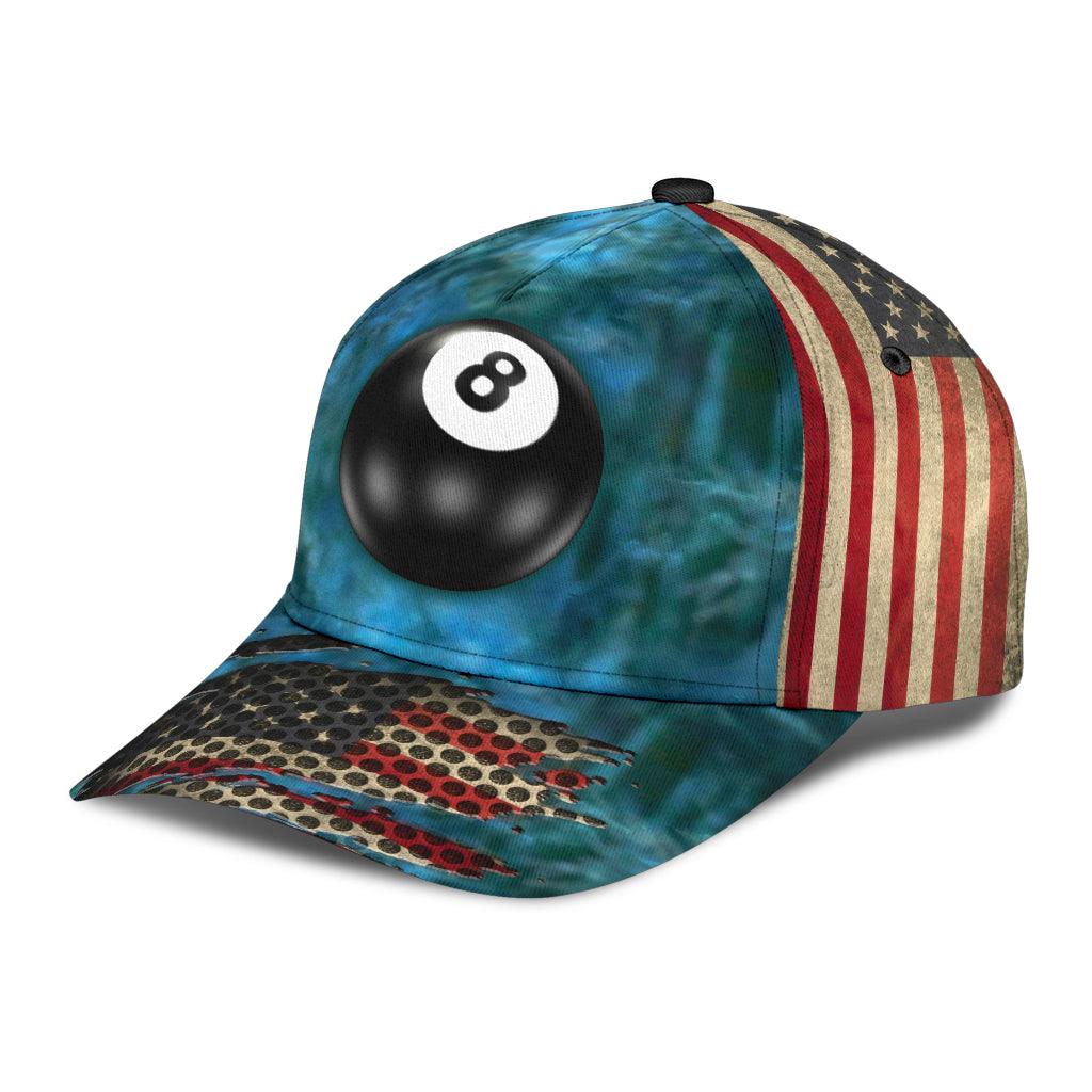 Billiard Classic Cap, Gift for Billiard Snooker Lovers, Billiard Snooker Players - CP2120PA - BMGifts