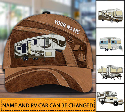 Camping Personalized Classic Cap, Personalized Gift for Camping Lovers - CP049PS04 - BMGifts