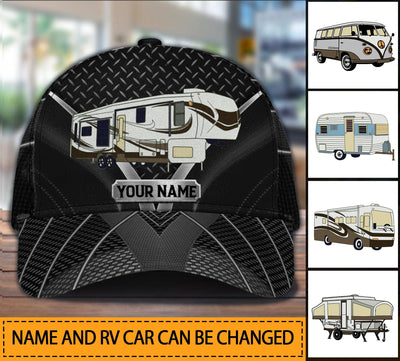 Camping Personalized Classic Cap, Personalized Gift for Camping Lovers - CP079PS05 - BMGifts