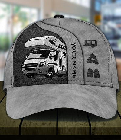 Camping Personalized Classic Cap, Personalized Gift for Camping Lovers - CP089PS05 - BMGifts