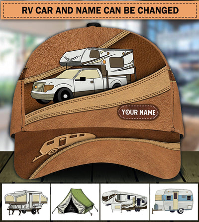 Camping Personalized Classic Cap, Personalized Gift for Camping Lovers - CP166PS11 - BMGifts