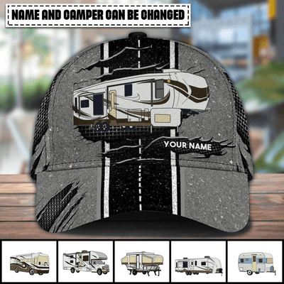 Camping Personalized Classic Cap, Personalized Gift for Camping Lovers - CP268PS11 - BMGifts