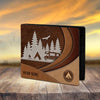 Camping Personalized Men's Wallet, Personalized Gift for Camping Lovers - HM016PS11 - BMGifts (formerly Best Memorial Gifts)
