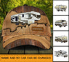 Camping Wooden Personalized Cap, Personalized Gift for Camping Lovers - CP113PS08 - BMGifts