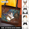 Cat Color Paint Personalized All Over Tote Bag, Personalized Gift for Cat Lovers, Cat Mom, Cat Dad - TO076PS08 - BMGifts