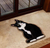 Cat Custom Shaped Doormat, Gift for Cat Lovers, Cat Mom - CD008PA06 - BMGifts
