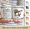 Cat Don't Give Effoc Personalized Mug, Personalized Gift for Cat Lovers, Cat Mom, Cat Dad - MG009PS07 - BMGifts