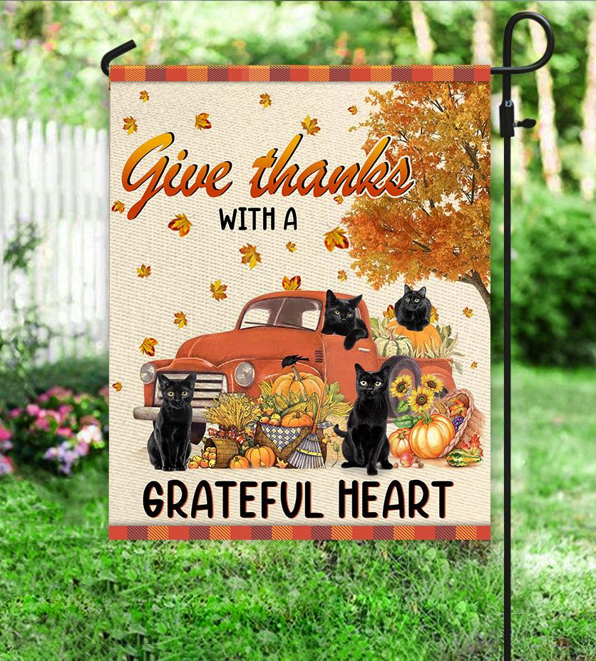 Cat Flag, Gift for Cat Lovers, Cat Mom - GA0474PA - BMGifts