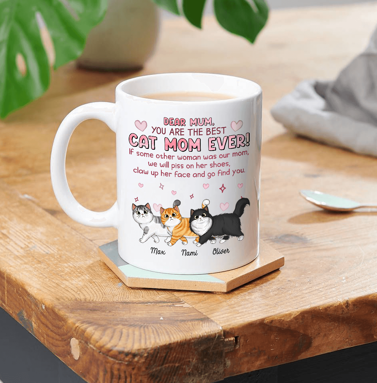 Dear cat best sale mom mug