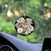 Cat Transparent Acrylic Car Ornament, Gift for Cat Lovers, Cat Mom - CO111PA - BMGifts