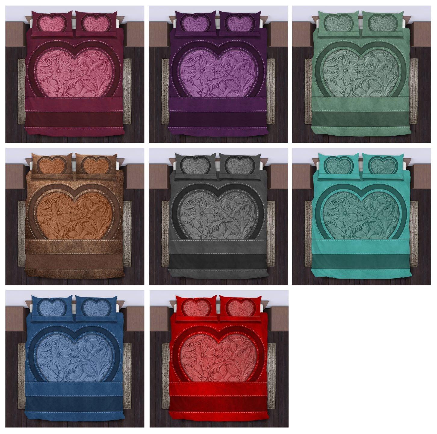 Cats In Heart Cat Personalized Bedding Set, Personalized Gift For Cat Lovers, Cat Dad, Cat Mom - BD003PS12 - BMGifts