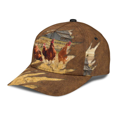 Chicken Classic Cap, Gift for Farmers, Cow Lovers, Chicken Lovers - CP2307PA - BMGifts