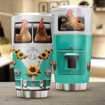 Chicken Tumbler, Gift for Farmers, Cow Lovers, Chicken Lovers - TB273PA - BMGifts