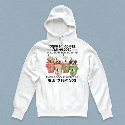 Coffee And Dog Personalized Shirt, Personalized Gift for Dog Lovers, Dog Dad, Dog Mom - TS300PS02 - BMGifts