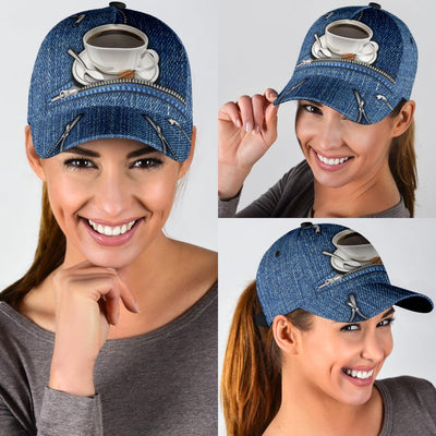 Coffee Classic Cap, Gift for Coffee Lovers - CP1333PA - BMGifts