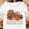 Country Roads Take Me Home Dog Personalized Shirt, Personalized Gift for Dog Lovers, Dog Dad, Dog Mom - TS329PS01 - BMGifts