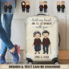 Couple Travel Personalized Luggage Cover, Personalized Gift for Couples, Husband, Wife, Parents, Lovers - LC010PS02 - BMGifts (formerly Best Memorial Gifts)