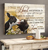 Cow Poster, Gift for Farmers, Cow Lovers, Chicken Lovers - CV001PA - BMGifts (formerly Best Memorial Gifts)