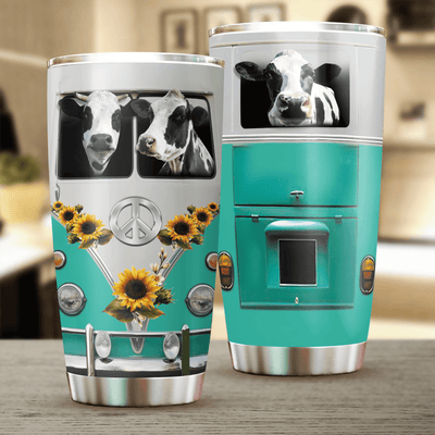 Cow Tumbler, Gift for Farmers, Cow Lovers, Chicken Lovers - TB275PA - BMGifts