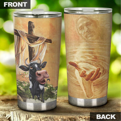 Cow Tumbler, Gift for Farmers, Cow Lovers, Chicken Lovers - TB283PA - BMGifts