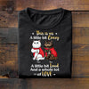 Crazy Loud Love Cat Personalized Shirt, Personalized Gift for Cat Lovers, Cat Mom, Cat Dad - TS586PS02 - BMGifts