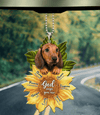 Dachshund Transparent Acrylic Car Ornament, Gift for Dachshund Lovers - CO115PA - BMGifts