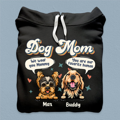 Dog Mom Dog Personalized Shirt, Personalized Gift For Dog Lovers, Dog Dad, Dog Mom - TS020PS12 - BMGifts