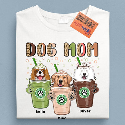 Dog Mom Personalized Shirt, Personalized Gift for Dog Lovers, Dog Dad, Dog Mom - TS403PS02 - BMGifts