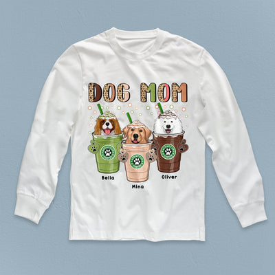 Dog Mom Personalized Shirt, Personalized Gift for Dog Lovers, Dog Dad, Dog Mom - TS403PS02 - BMGifts