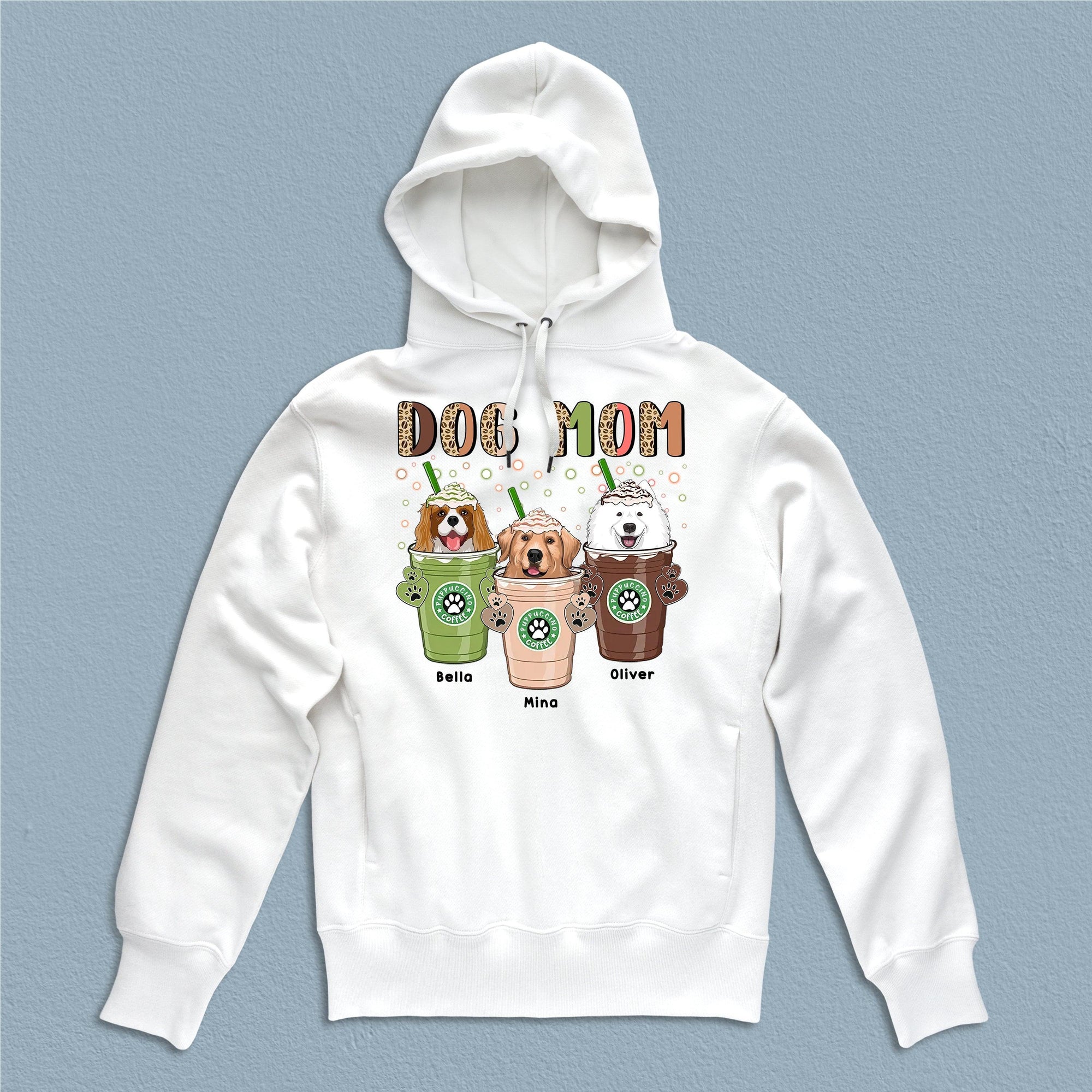 Dog Mom Personalized Shirt, Personalized Gift for Dog Lovers, Dog Dad, Dog Mom - TS403PS02 - BMGifts