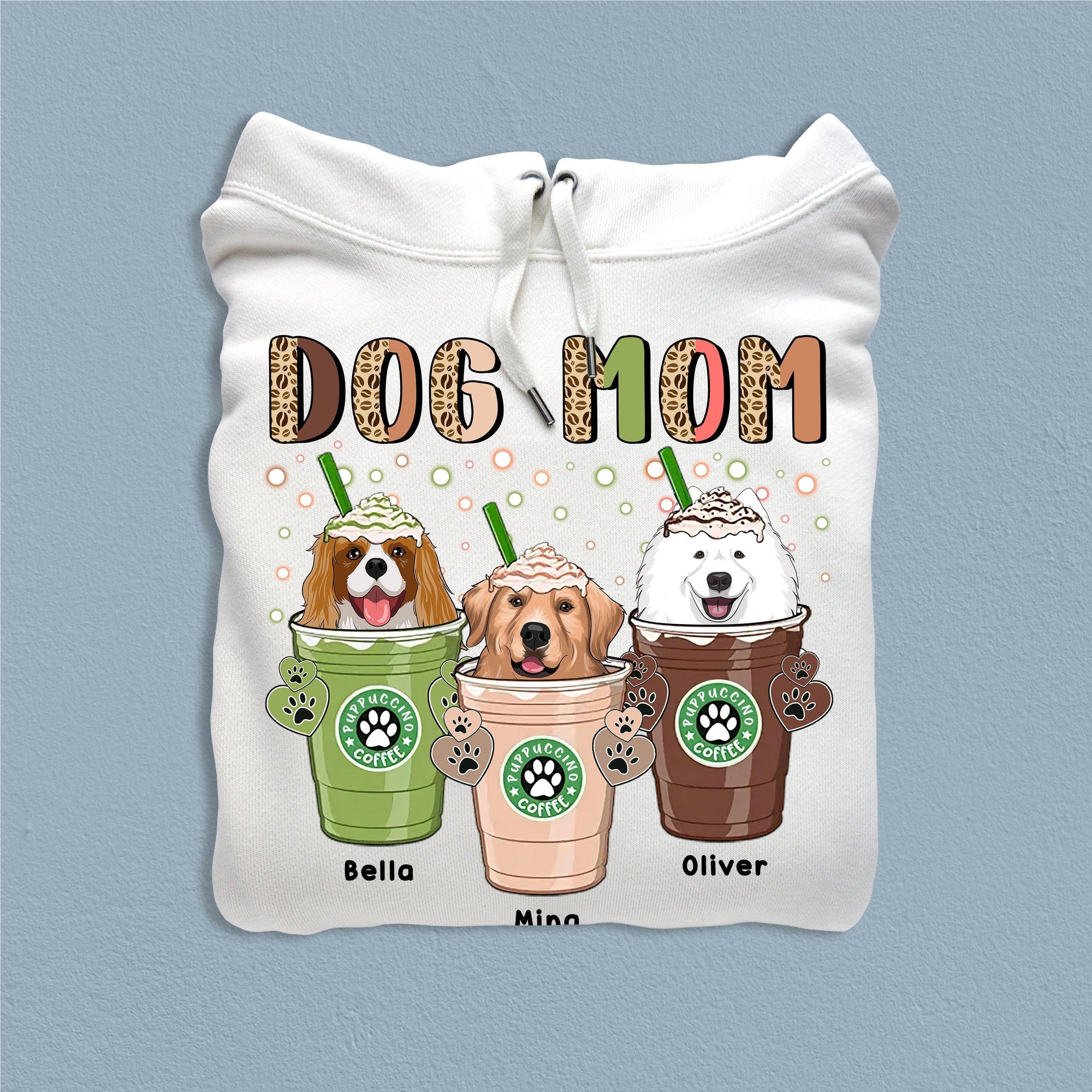 Dog Mom Personalized Shirt, Personalized Gift for Dog Lovers, Dog Dad, Dog Mom - TS403PS02 - BMGifts