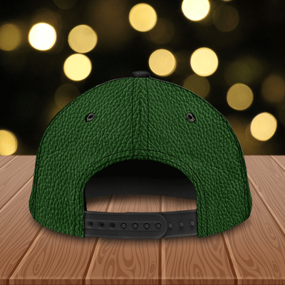 Dog Paw And Zippers Green Personalized Classic Cap, Personalized Gift for Dog Lovers, Dog Dad, Dog Mom - CP069PS07 - BMGifts