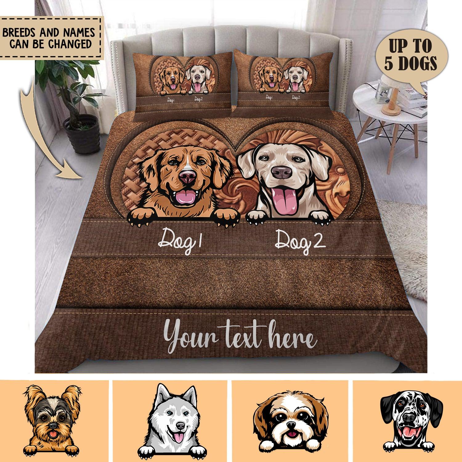 Dog pillow discount and blanket set