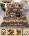 Dog Personalized Bedding Set, Personalized Gift for Dog Lovers, Dog Dad, Dog Mom - BD009PS04 - BMGifts