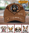 Dog Personalized Classic Cap, Personalized Gift for Dog Lovers, Dog Dad, Dog Mom - CP022PS03 - BMGifts