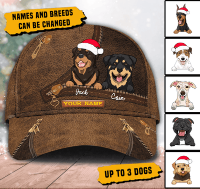 Dog Personalized Classic Cap, Personalized Gift for Dog Lovers, Dog Dad, Dog Mom - CP031PS05 - BMGifts