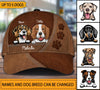 Dog Personalized Classic Cap, Personalized Gift for Dog Lovers, Dog Dad, Dog Mom - CP056PS04 - BMGifts