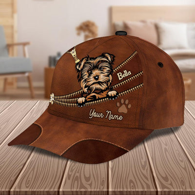 Dog Personalized Classic Cap, Personalized Gift for Dog Lovers, Dog Dad, Dog Mom - CP069PS11 - BMGifts