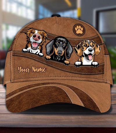 Dog Personalized Classic Cap, Personalized Gift for Dog Lovers, Dog Dad, Dog Mom - CP217PS11 - BMGifts
