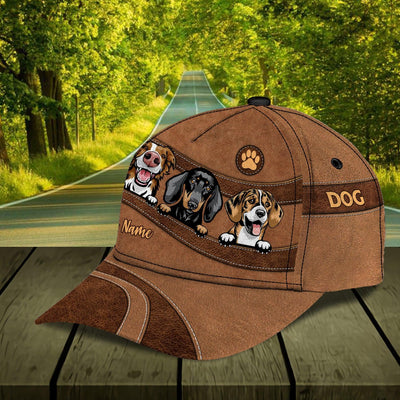 Dog Personalized Classic Cap, Personalized Gift for Dog Lovers, Dog Dad, Dog Mom - CP217PS11 - BMGifts