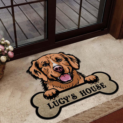 Stay Golden Custom Dog Doormat Golden Retriever Doormat Dog Mat Dog Lovers  Gift Custom Dog Doormat Doormat for Dogs Porch Mat 