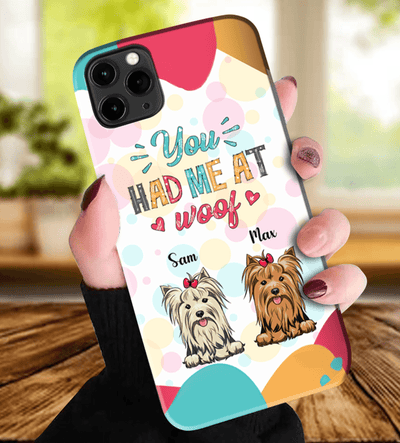 Dog Personalized Phonecase, Personalized Gift for Dog Lovers, Dog Dad, Dog Mom - PC016PS04 - BMGifts (formerly Best Memorial Gifts)